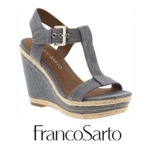 FRANCO SARTO Ambrosia Wedge Heel Size 7